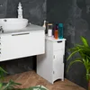 Relaxdays Nischenschrank, Schublade, 2 Schrankfächer, Produktbild-Vorschau 2