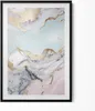 Marmor– Wandbild mit Rahmen – Gerahmtes Bild  – Produktbild-Vorschau 1