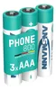 1x3 Ansmann maxE NiMH baterie Micro AAA 800 mAh DECT PHONE Náhled obrázku produktu 5
