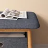Panca porta scarpe "Vad" con vano contenitore 90 x 30 x 45 Anteprima dell’immagine prodotto 8