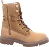 A single brown boot shown from the side against a white background. Voir les images du produit