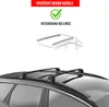 TURTLE STŘEŠNÍ NOSIČ AIR-2 , Černá JEEP COMPASS MP/552 2017 Náhled obrázku produktu 3