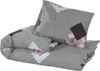 CLORIS Bettwäsche-Set Grau 200x220 cm Baumwolle - Produktbild-Vorschau 3