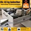 ISOISL 2 Paar Schubladenschienen 300 mm mit Dämpfung, Produktbild-Vorschau 6