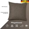 Dekokissen Kissenhülle mit Füllung 40x40cm Kissenbezug mit Produktbild-Vorschau 5