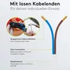 Kabel mit Eurostecker zum Konfektionieren, 1,5 m, Weiß, Produktbild-Vorschau 11