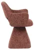 Bronx71 Esszimmerstuhl Josh drehbar Chenille kupfer Produktbild-Vorschau 19