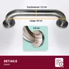 Madlo HOOZ pre sprchu a vaňu 50 cm - nerezová oceľ Náhľad obrázku produktu 5
