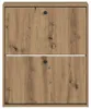 vidaXL Armadietto a muro per scarpe BREDA, 71 x 17 x 86 cm, Anteprima dell’immagine prodotto 3