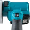 A close-up view of a power tool's handle and control panel. Produktbild-Vorschau