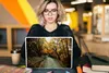 MuchoWow® Laptop Aufkleber Sticker Cover Blätter - Herbst - Produktbild-Vorschau 5