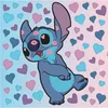 Stitch Let Your Heart be Light - Wandsticker, Wandtattoo, Produktbild-Vorschau 1