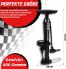 Luftpumpe mit Barometer; 42 cm; Farbe: Schwarz Produktbild-Vorschau 8