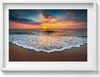 Sonnenuntergangslandschaft über dem Meer– Wandbild mit Produktbild-Vorschau 1