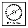 Makita B-56764 Lama SPECIALIZZATA 165x20x48Z Anteprima dell’immagine prodotto 4