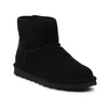 A black BEARPAW Alyssa boot is shown against a white background. Produktbild-Vorschau