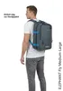 Handgepäck Rucksack Flugzeug Reiserucksack Herren Produktbild-Vorschau 2