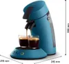 CSA210/00 Senseo Original Plus blau Padmaschine Produktbild-Vorschau 7
