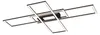LED Deckenleuchte Asmin 98 x 69 cm Schwarz Produktbild-Vorschau 2