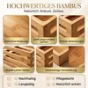 Ensemble de 3 boîtes en bambou | Boîtes en bois durables Voir les images du produit 6