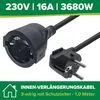 InLine Strom-Verlängerung Schutzkontakt Stecker gewinkelt / Produktbild-Vorschau 5