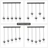 Tribesigns, lampadario per soffitti alti, lampadario a 5 Anteprima dell’immagine prodotto 8