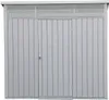 DURAMAX-Metallgerätehaus Palladium 8x6 silber-mit Pultdach Produktbild-Vorschau 2