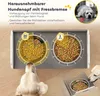 PawHut Hundenapf erhöht Futternapf mit Produktbild-Vorschau 7