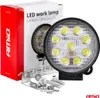 A product box for an LED work lamp, with the lamp and mounting hardware shown. Anteprima dell’immagine prodotto