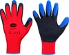 Handschuhe Tip Grip Gr.9 rot/schwarz/blau STRONGHAND Produktbild-Vorschau 1