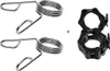 Two sets of weightlifting collars are shown against a white background. Podgląd zdjęcia produktu