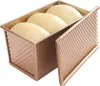 Brotbackform mit Deckel  - Robuste 21 cm Backform Gusseisen Produktbild-Vorschau 1