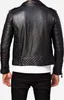 Herren Lederjacke Bikerjacke HECTOR Lammnappa – Schwarz / M Produktbild-Vorschau 2