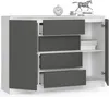 AKORD Furniture Factory OP0LKOMBIASZA006, Weiß, 4 Produktbild-Vorschau 2