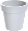 Květináč Okrúhly Priemer 35 cm bílá plantážník Plastický Náhľad obrázku produktu 10