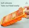 Gefrierschale aus Silikon für Suppen mit flexiblem Deckel, Produktbild-Vorschau 6