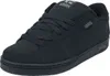 A studio shot of a single black Etnies sneaker. Produktbild-Vorschau