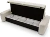 FURNLUX Sofa Bouli Beige Und Schwarz 257cm / Hauptfarbe: Produktbild-Vorschau 2