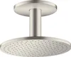 Kopfbrause AXOR 250 1jet Deckenmontage stainless steel Produktbild-Vorschau 1
