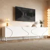 Merax TV-Schrank TV Board mit 4 Türen und Kabelmanagement, Produktbild-Vorschau 3