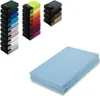 Doppelpack Jersey Spannbettlaken 120 x 200 cm Hellblau Produktbild-Vorschau 1