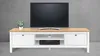 TV-Möbel Berge 160cm 2 Schubladen - weiß/Eiche Produktbild-Vorschau 15