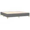 vidaXL Boxspringbett mit Matratze & LED Dunkelgrau 200x200 Produktbild-Vorschau 13