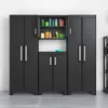 Keter Storage Cabinet Detroit High Black: 65 x 45 x 182 cm Náhled obrázku produktu 4