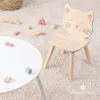 Drewniane krzesełko dla dzieci kotek CAT, 30 x 28 x 50 cm Podgląd zdjęcia produktu 2