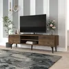 Skye Decor, Brendon - Walnut, mobile TV, pannelli Anteprima dell’immagine prodotto 3