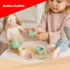 Kruzzel drevená čajová súprava pre deti 15-dielna hracia Náhľad obrázku produktu 4