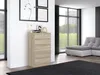 Topeshop M5 SONOMA, Eiche, 5 Schublade(n), Partikelbord, Produktbild-Vorschau 9