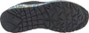 The bottom view of a black sneaker with a colorful patterned sole. Náhled obrázku produktu