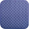 MSV Dusch-/Badeschutzmatte Bad - Gummi - blau - 54 x 54 cm Produktbild-Vorschau 1